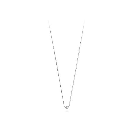 Collier Isabelle Barrier en or blanc et diamants naturels